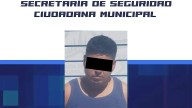 Detiene a presunto asaltante en colonia Barrio Nuevo