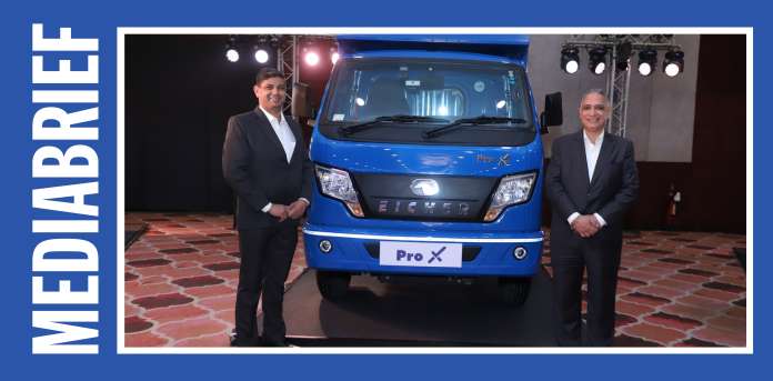 Eicher Trucks and Buses launches Eicher Pro X Diesel range to transform last mile logistics in India