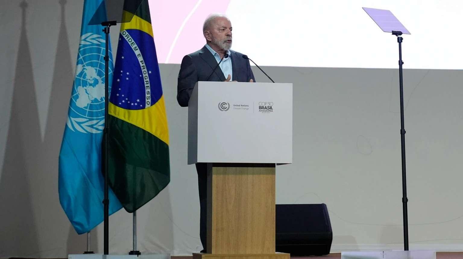Lula criticó ausencia de «los hombres que hacen la guerra» en la COP30