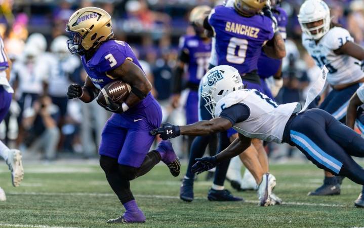 James Madison enters football polls for first time this season