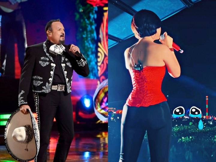 Critican a Pepe Aguilar por hace zoom al cuerpo de su hija Ángela para desmentir que usa 'esponjas’