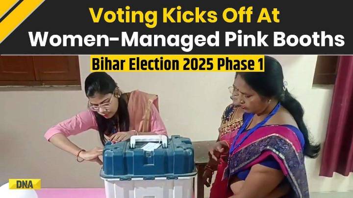 Bihar Election 2025: Phase 1 Voting Begins At Women
