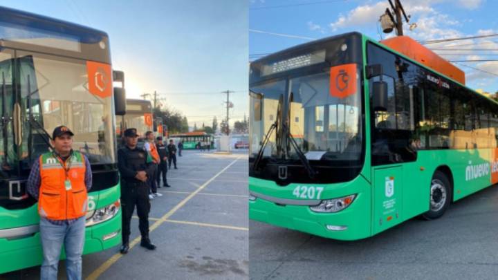 Entregan 16 nuevos camiones para la Ruta 222; prometen tiempo de espera menor a 15 minutos