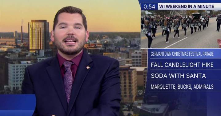 Wisconsin Weekend in a Minute: Soda with Santa, a candlelight hike, sports showdowns, and more!