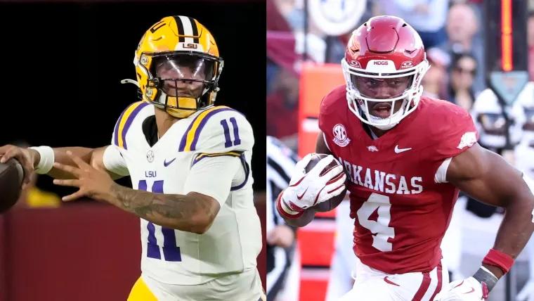 What channel is LSU vs. Arkansas on? Time, TV schedule, live stream to watch SEC college football game