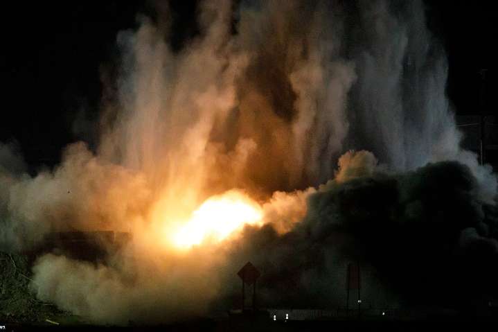 19th Street bridge demolished for Interstate 83 Capital Beltway project