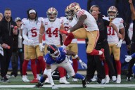 Giants booed, embarrassed by 49ers, 34-24, as San Francisco fans fill MetLife Stadium – Hartford Courant