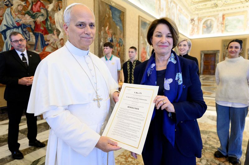 Pope given copy of US Senate bill on Minnesota shooting by co
