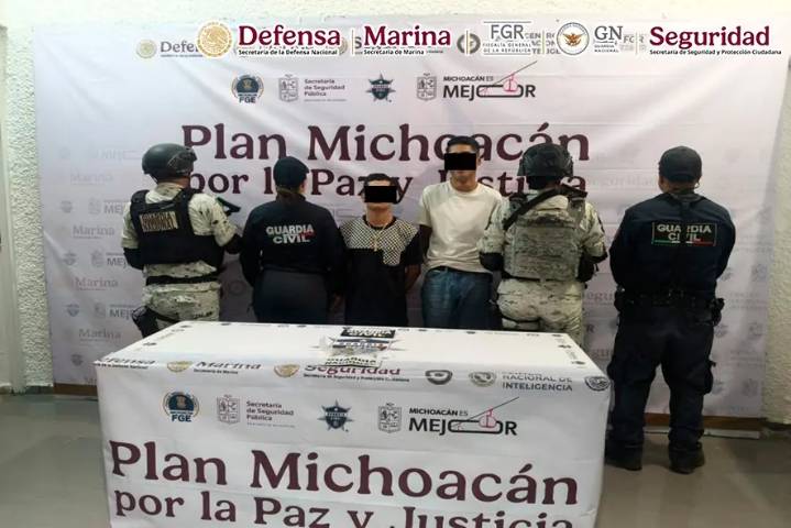 122 personas detenidas en el marco del Plan Michoacán por la Paz y la Justicia