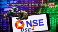 Stock Market Holiday Tomorrow: Are BSE, NSE open or closed on Wednesday, Nov 5?
