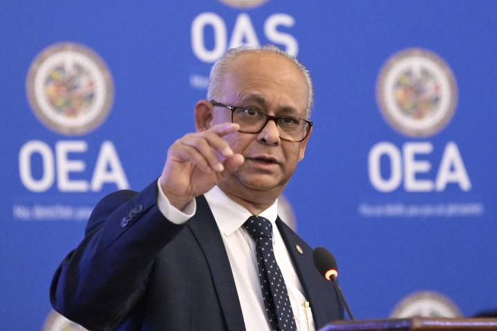 El secretario general de la OEA sostiene que el organismo puede apoyar una transición en Venezuela