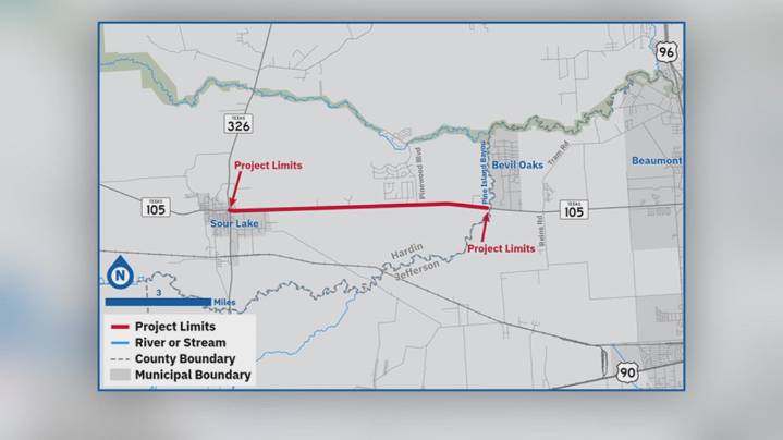 TxDOT to host public hearing on SH 105 Sour Lake project
