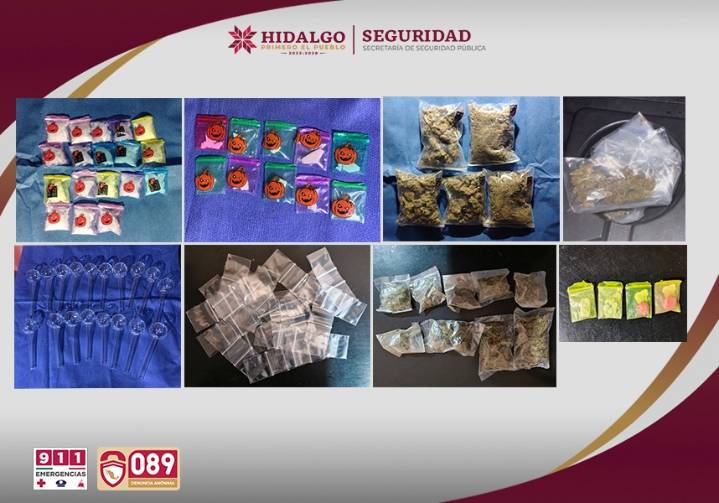 Desmantelan puntos de venta de droga en Mixquiahuala y Progreso de Obregón