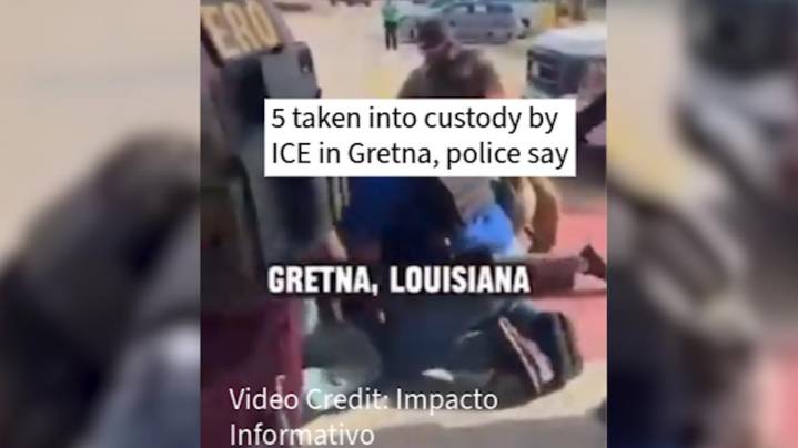5 taken into custody by ICE in Gretna, police say