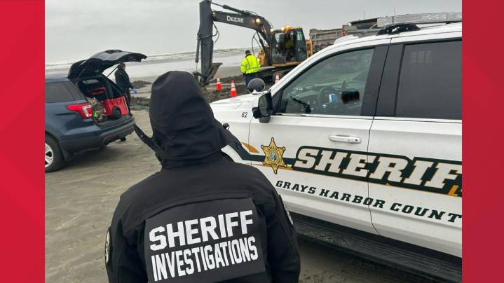Human remains found on Washington beach