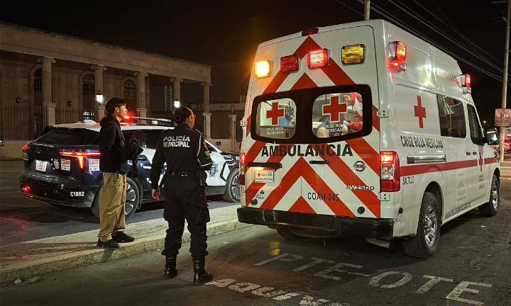 Saltillo: riñen en el centro; uno de los contrincantes resulta navajeado