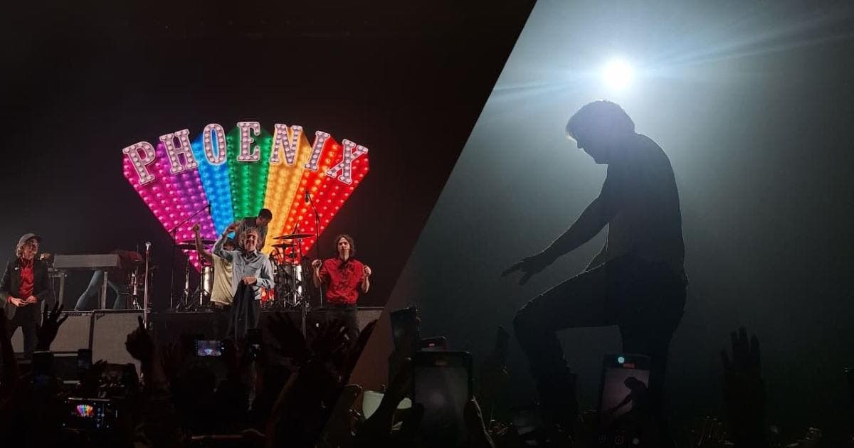 ¿Te perdiste el concierto de Phoenix en CDMX? Acá te dejamos la lista de canciones