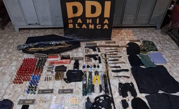 Al preso recapturado le secuestraron tres armas y decenas de municiones