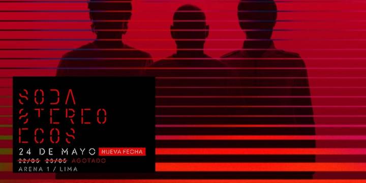 Soda Stereo vuelve a hacer historia en Lima: anuncia tercer y último concierto en Arena 1