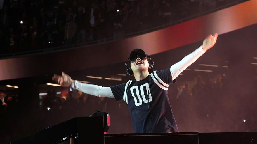 Halftime show del Madrid Game de la NFL con Daddy Yankee y Bizarrap, en imágenes