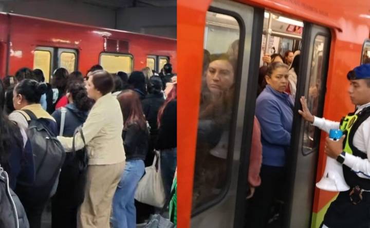 Línea 6 del Metro CDMX colapsada y detenida ¿Qué está pasando?