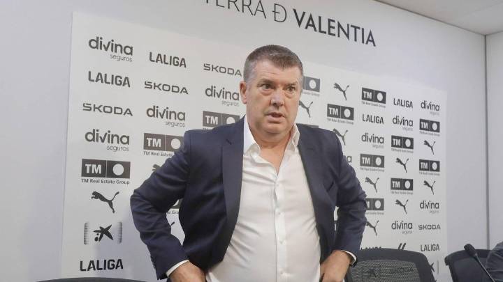 Ron Gourlay acelera los cambios en la estructura deportiva del Valencia CF