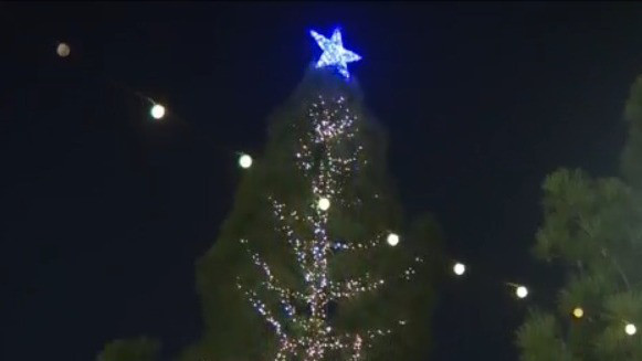 La Mesa honors fallen officer with tree lighting ceremony