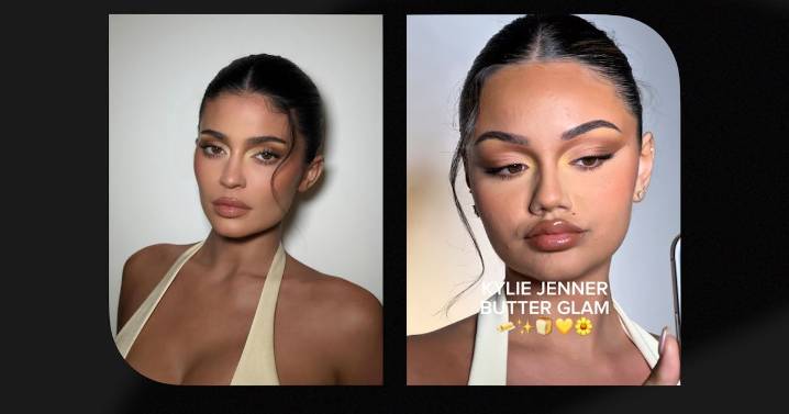 Kylie Jenner's "Butter Glam" Is Deliciously Warm & Creamy