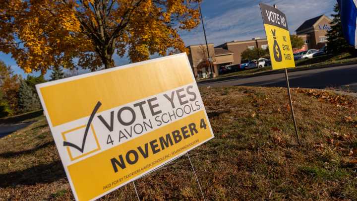 Polls are closed in central Indiana as voters await referendum results