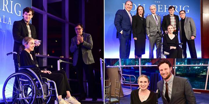 Sarah Langs honored by ALS United at 2025 Lou Gehrig Legacy Gala