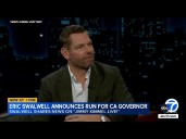Bay Area Congressman Eric Swalwell announces run for California governor