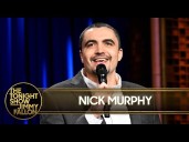 Nick Murphy Stand-Up: Flight Delays, Dating | The Tonight Show Starring Jimmy Fallon
