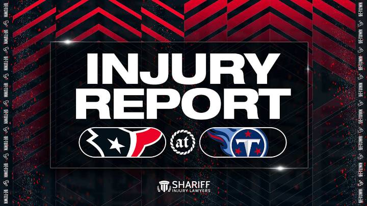 Week 11 Injury Report | Texans at Titans