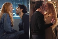 Watch the Blake Lively, Justin Baldoni kiss he claims she improvised