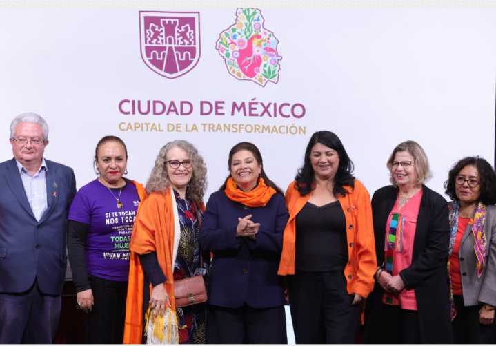 Presenta Clara Brugada paquete de Reformas Legislativas para Fortalecer Sanciones y Erradicar Violencias contra las Mujeres en le Ciudad de México