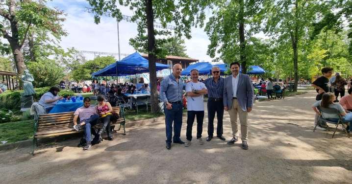 Chile celebra el 58º aniversario del Lar Gallego y el 75º del Estadio Español