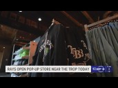 Tampa Bay Rays open pop-up store near Tropicana Field