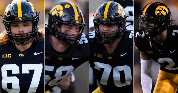 Will Iowa be without injured offensive line trio, starting cornerback against Michigan State?