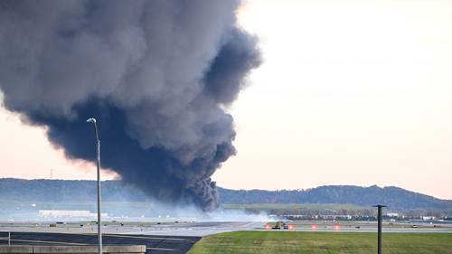 UPS plane crash and explosion leaves 9 dead and others missing in Kentucky