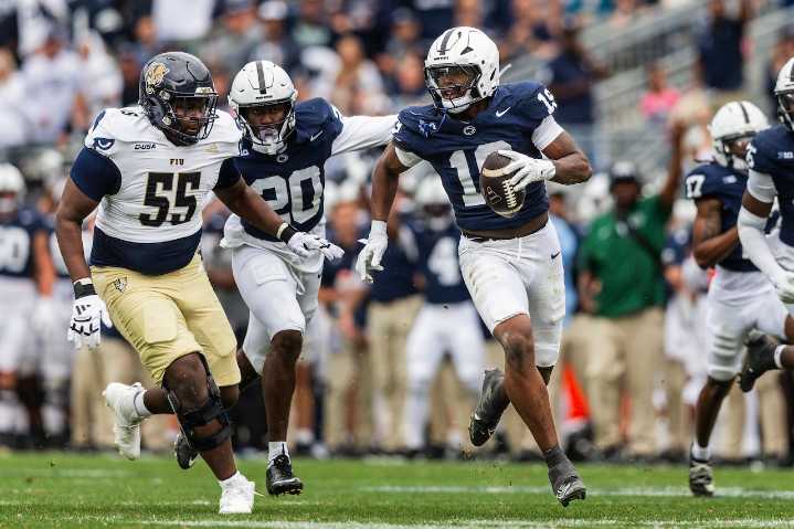 Penn State freshman defensive end Chaz Coleman returns to practice after extended absence