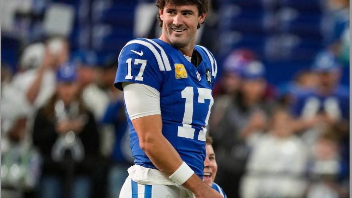 Indianapolis Colts Daniel Jones. NFL quarterback with curious persona