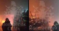 VIDEO: Se incendia bodega de reciclaje en Iztapalapa; autoridades piden evitar la zona