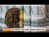 Bitcoin Heads for Worst Month Since Crypto Collapse of 2022