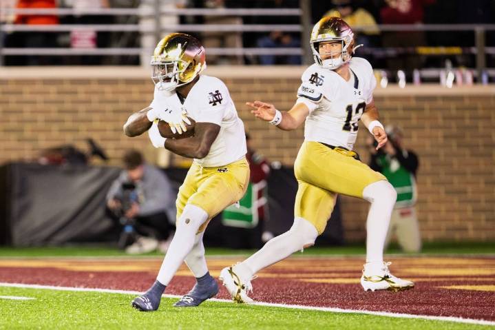 Deadspin | No. 10 Notre Dame using time wisely ahead of clash vs. Navy