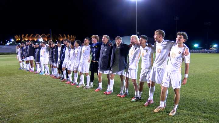 WVU scores in final minute of regulation, advances past ODU on penalties in Sun Belt Tourney