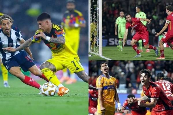 América y Tigres buscan remontar; Toluca, a cumplir la tarea