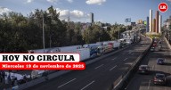 Hoy No Circula miércoles 19 de noviembre 2025: qué autos y placas descansan en CDMX y Edomex