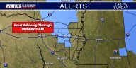 KNOE Sunday Evening Forecast: Frost Advisory through Monday Morning