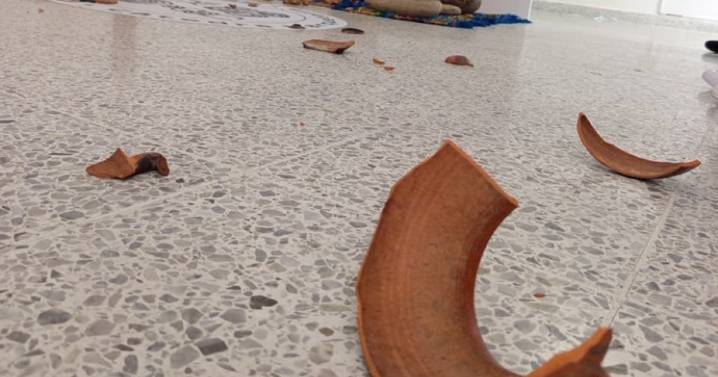 En Caldas piden ayuda para resguardar su patrimonio: cinco piezas precolombinas fueron dañadas