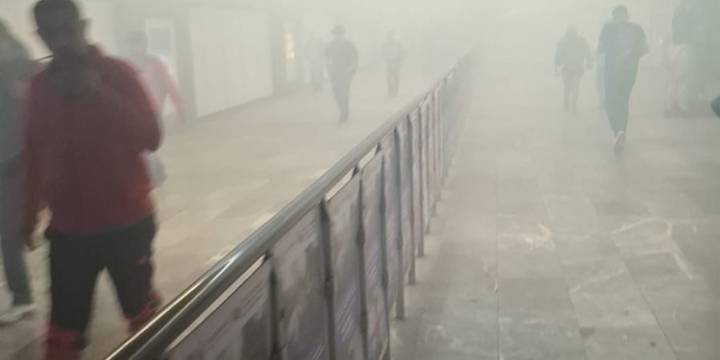 Explota petardo en la estación La Raza del Metro CDMX y se desata caos